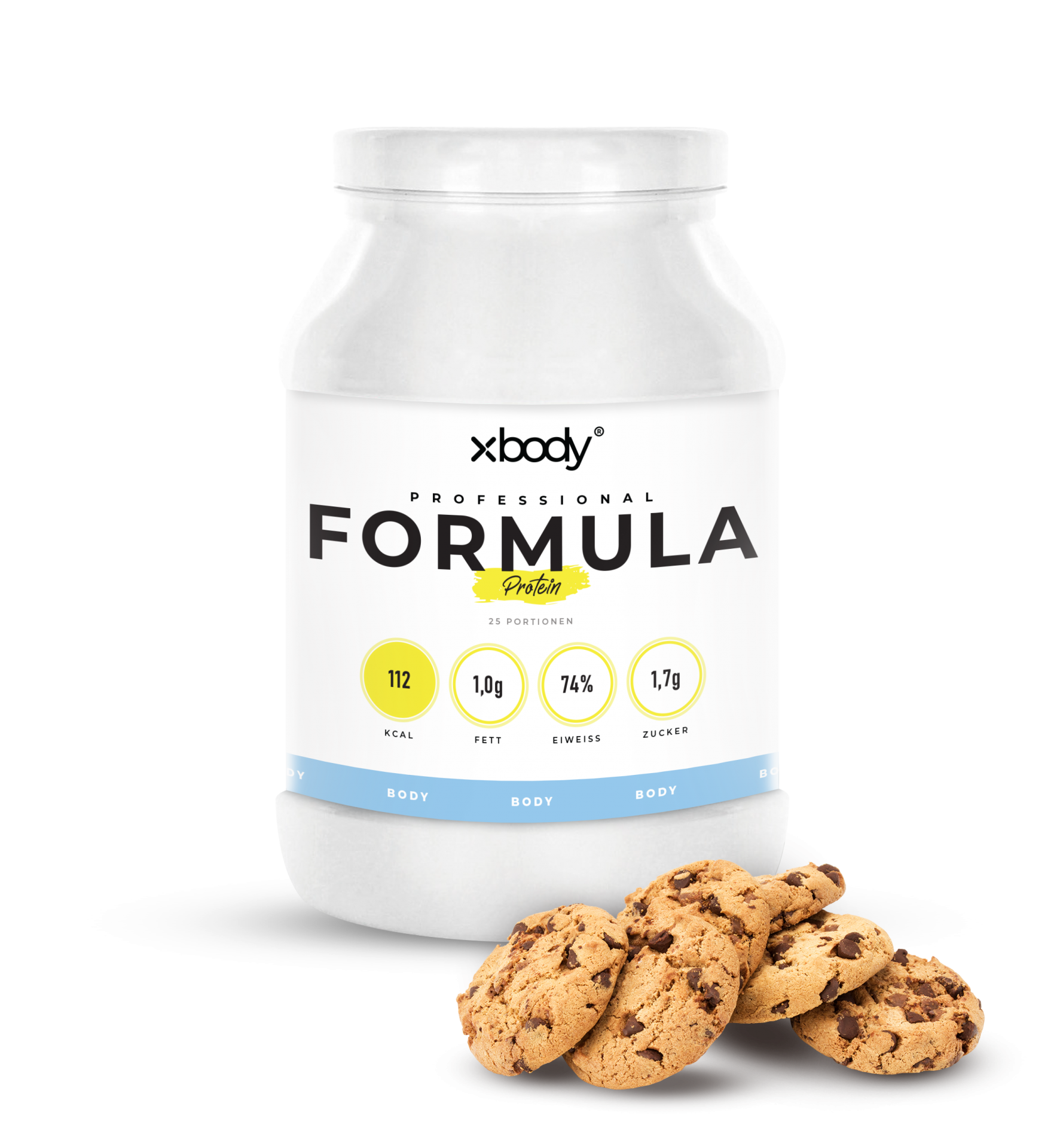 XBODY Professional Formula Protein Cookies-Creme